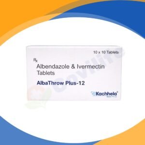 AlbaThrow plus 12 ( Ivermectin & Albendazole tablet )