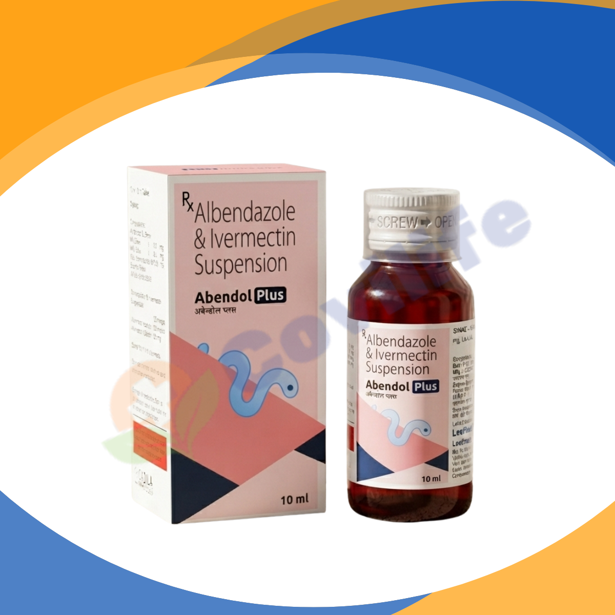Abendol Plus albendazole & Ivermectin suspension 1 Abendol Plus ( Ivermectin & albendazole oral suspension